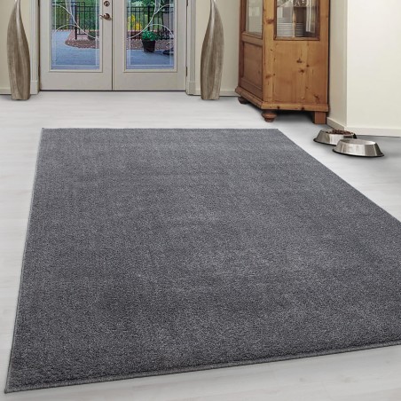 Carpet, short pile, modern, living room, mottled, plain, cheap, light grey