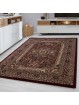 Oriental carpet classic oriental traditional woven carpet red black beige
