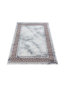 Misbruik betreden Behoefte aan Short pile carpet living room carpet marble design border antique bronze