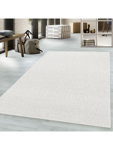 Carpet, short pile, 4mm pile height, mottled, glossy, living room carpet, home office, cream