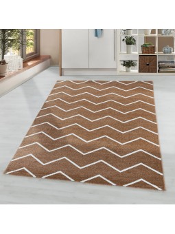 Short-pile carpet, living room carpet, waves, lines, design, children's carpet Terra