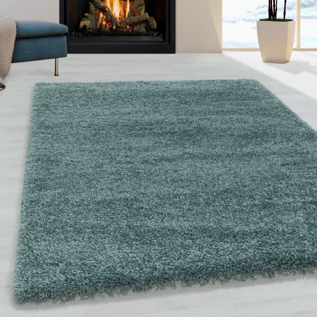 Woonkamer tapijt hoogpolig hoogpolig tapijt slaapkamer stapel super zacht aqua
