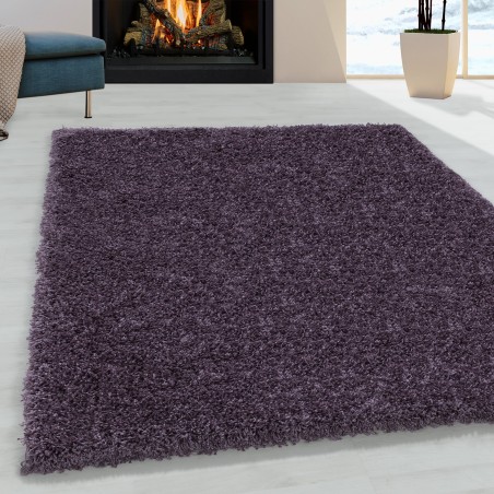 Woonkamer tapijt hoogpolig hoogpolig tapijt slaapkamer stapel super zacht violet