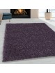 Living room carpet high pile shaggy carpet bedroom pile super soft violet