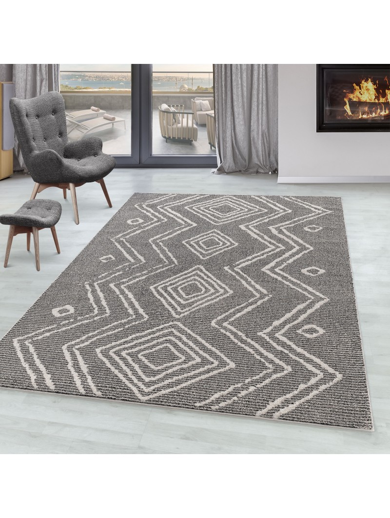 Tappeto da soggiorno CASA tappeto a pelo corto motivo stile berbero moderno