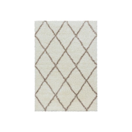 Prayer rug design high pile rug pattern diamond pile soft color cream