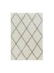 Prayer rug design high pile rug pattern diamond pile soft color cream