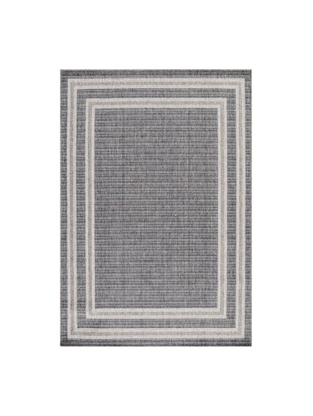 Tapis de prière CURA tapis bordure imperméable gris