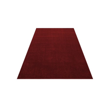 Il tappeto da preghiera Gabbeh ha un aspetto a pelo piatto rosso