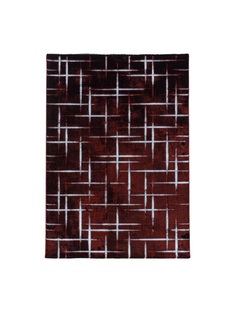 Gebetsteppich Design Gitter Muster Soft Flor Rot