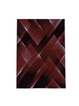 Gebetsteppich 3-D Design Muster Dreiecke Soft Flor Rot