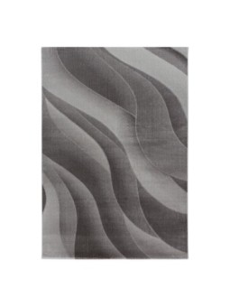 Prayer Rug 3-D Design Pattern Waves Soft Flor Brown