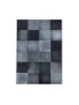 Prayer Rug Square Grid Design Black
