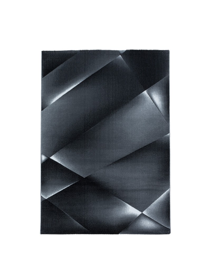 Gebedskleed Abstract Design Soft Pile Zwart