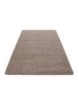Prayer rug Shaggy plain color pile height 5cm beige