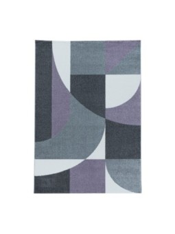 Gebedskleed Laagpolig ontwerp Postcodepatroon Abstract Violet