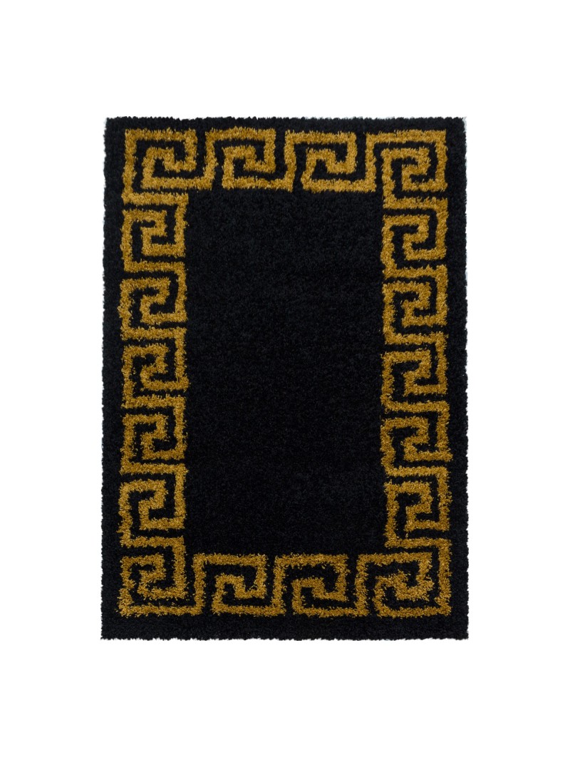 Gebetsteppich Muster Antike Bordüre Farbe Gold