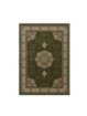 Tapis de prière, tapis oriental, classique, ornements, bordure, vert