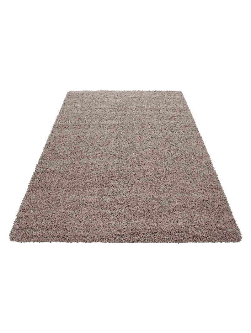 Shaggy prayer rug, pile height 3cm, uni-colored beige