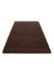 Shaggy prayer rug, pile height 3cm, plain brown