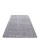 Shaggy prayer rug, pile height 3cm, plain light grey