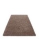 Gebedskleed Shaggy tapijt poolhoogte 3cm effen mokka