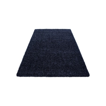 Shaggy prayer rug, pile height 3cm, plain navy