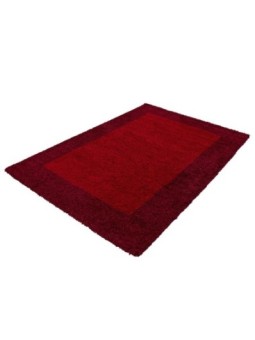 Tapis de prière Shaggy carpet 2 couleurs rouge et bordeaux