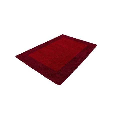 Tapis de prière Shaggy carpet 2 couleurs rouge et bordeaux