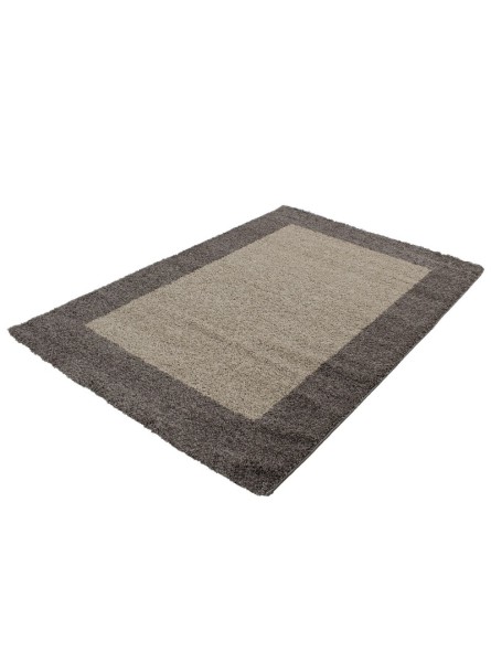 Prayer rug Shaggy carpet 2 colors Pile height 3cm Taupe Mocca