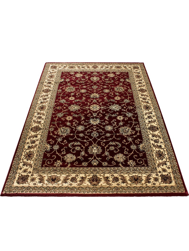 Prayer Rug Traditional Woven Rug Red Beige