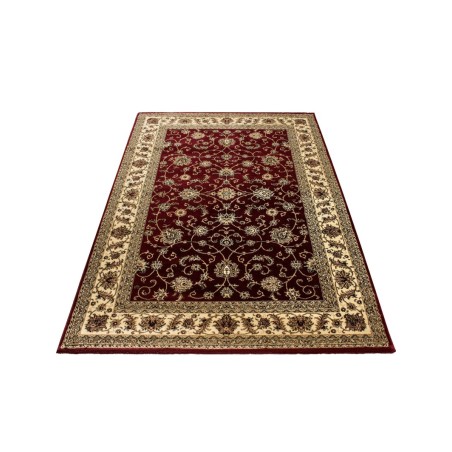 Prayer Rug Traditional Woven Rug Red Beige