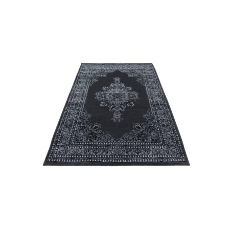 Tappeto da preghiera Tappeto tradizionale in tessuto grigio nero bianco