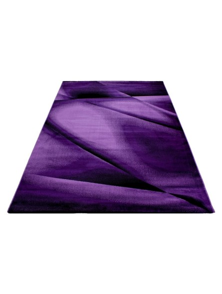 Prayer Rug Waves Lines Shadows Pattern Purple Black