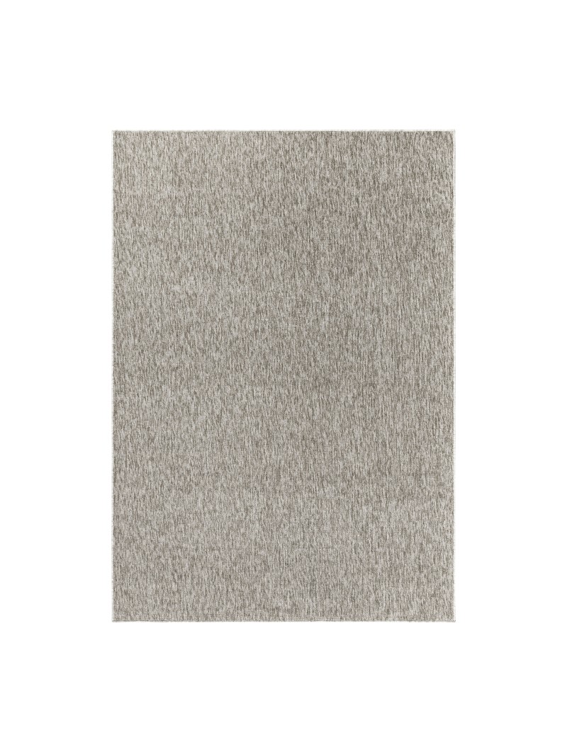 Prayer rug, low-pile rug mottled glossy beige