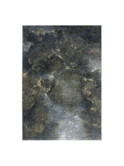 Prayer Rug Short Pile Rug Clouds Pattern Marbled Soft Yellow