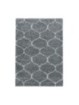 Prayer Rug Pattern Tile Jacquard Grey