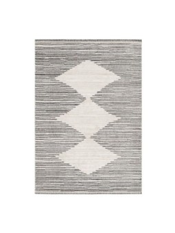 Gebetsteppich Kurzflor Teppich CASA Berber Stil Muster Streifen