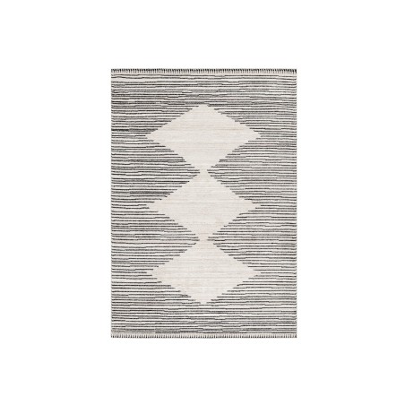 Prayer rug short pile carpet CASA Berber style pattern stripes
