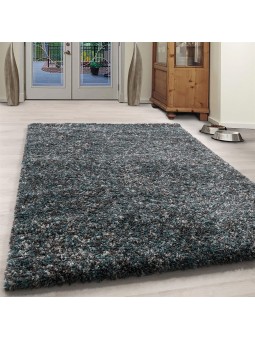 Hoogpolig tapijt hoge kwaliteit hoogpolige woonkamer mintgrijs crème gemêleerd