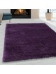 Living Room Rug High Pile Rug Super Soft Shaggy Flor Soft Color Purple