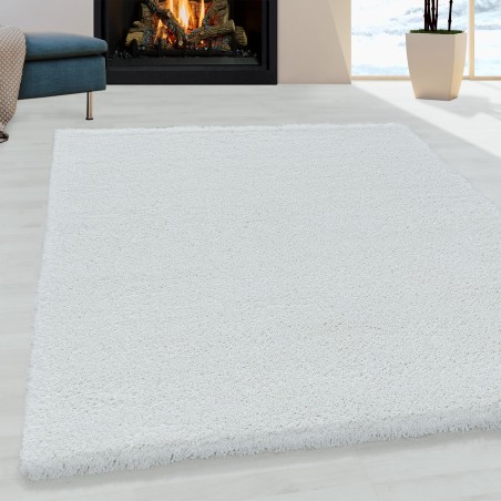 Woonkamertapijt hoogpolig tapijt superzacht hoogpolig zachte kleur wit